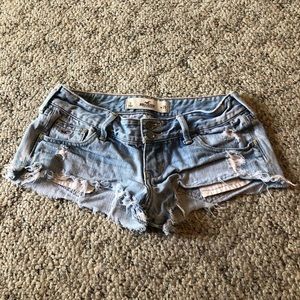 Hollister brand Daisy Duke Jean Shorts Size 1